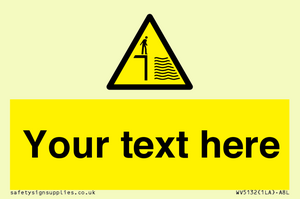 Custom Deep Water Sign